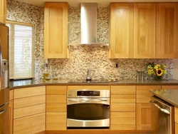 Photo of golden kitchen