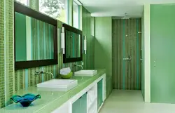 Bathroom interior color photo