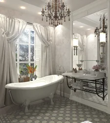 Neoclassical bathroom design