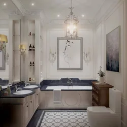 Neoclassical bathroom design