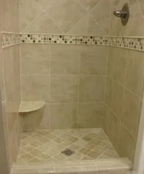 Kafel duş foto dizayn ilə vanna otağı