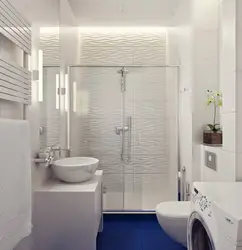 Small Bath Design Photo In An Apartment