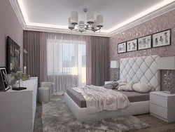 Bedroom In Modern Style Design Photo 19 Sq.M.