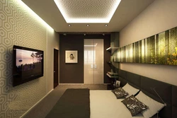 Design Of Narrow Light Bedrooms