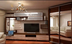 Photo Of Beautiful Cabinets In The Living Room