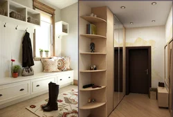 Corridor design in a small apartment photo
