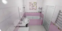 Кішкентайға арналған пластикалық панельдерден жасалған ваннаның суреті