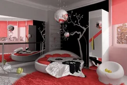 Small bedroom for a teenage girl photo