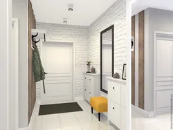 Modern white hallway photo