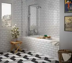 Hog Tile In The Bathroom Photo