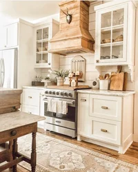 Country Style Kitchen In Apartment Photo