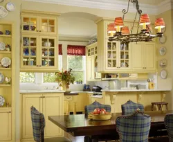 Country Style Kitchen In Apartment Photo