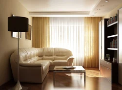 Стильный угловой диван в гостиную фото