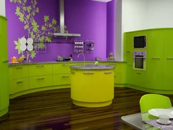 Photo of kitchen 2 colors