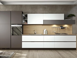Photo of kitchen 2 colors