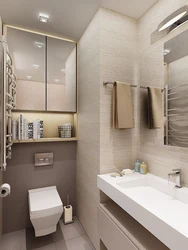 Design of bathroom and toilet separately photo in apartment