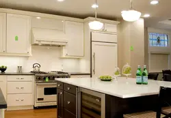 Color combination in the kitchen interior photo white
