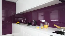 Color combination in the kitchen interior photo white