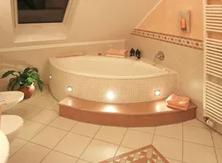 Photo of corner baths in the house
