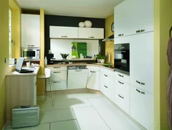 Цвет ваниль глянец фото кухня