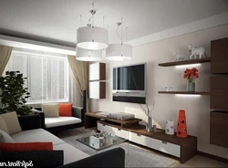 Living room 9 sq m design photo