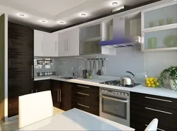 Kitchen 14 5 sq m design photo