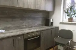 Pine in the kitchen interior