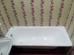 Інтэр'ер сцен з пластыкавых панэляў сваімі ў ваннай