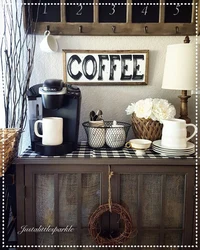 Kitchen design coffee style