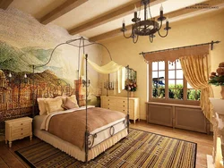 Spanish bedroom interior