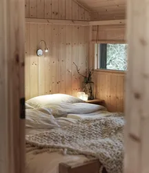 Спальня на дачы вагонка фота