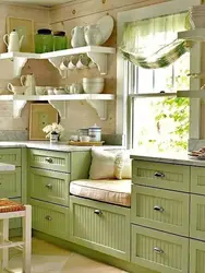 How to create an interior in the kitchen