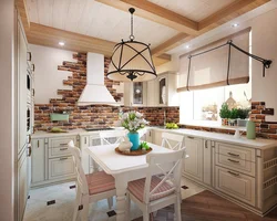 How to create an interior in the kitchen