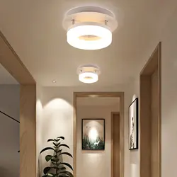 Ceiling Chandeliers In The Hallway Modern Design Photo