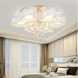 Bedroom Design Chandelier With Suspended Ceiling Modern Photo