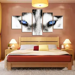 Modern paintings for bedroom design