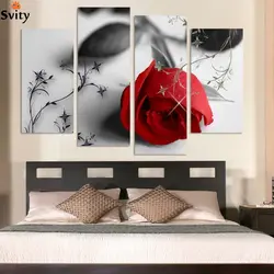 Modern paintings for bedroom design