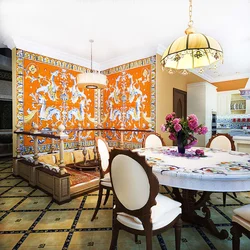 Oriental Kitchen Interior Photo
