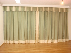 Curtains For Curtains In The Living Room Interior Photo