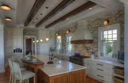 Kitchen interiors walls ceiling