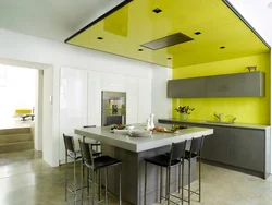 Kitchen interiors walls ceiling