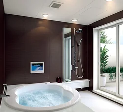 Photo of a jacuzzi bathroom in an apartment