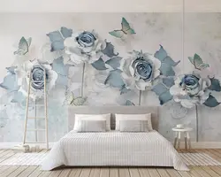Painting On The Walls In The Bedroom Photo