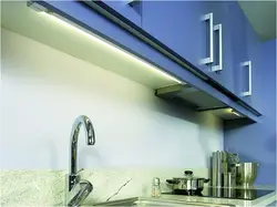 Kitchens with LED lighting photo