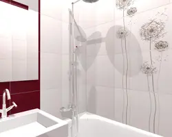 Bathroom with dandelions photo