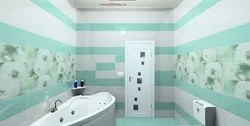 Bathroom with dandelions photo