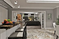 Living Room Kitchen Design With Second Light In The House