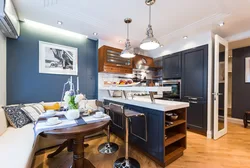 Inexpensive Kitchen Design With A Breakfast Bar