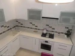Белая Варочная И Духовой Шкаф На Кухне Фото
