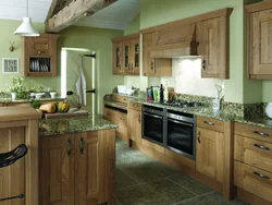 Country style kitchen design for home